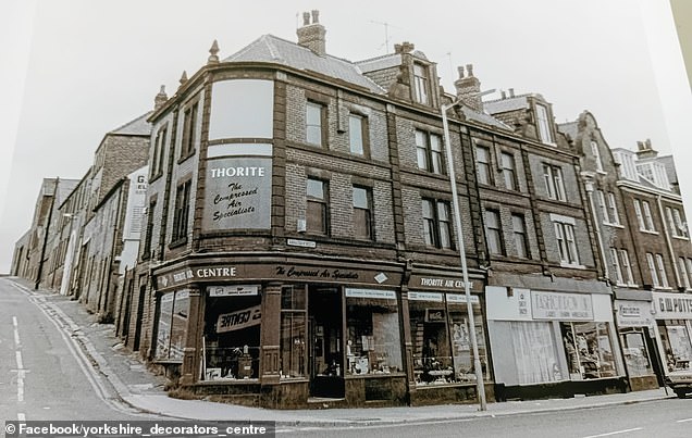 Pictured: The site of the Decorators Centre in 1980