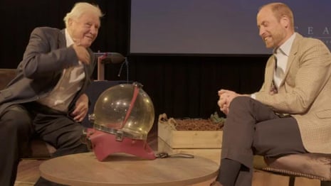 Prince William sits down with Sir David Attenborough to discuss Ocean Protection – video
