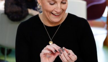 The Duchess of Edinburgh during a visit to the Shooting Star Children's Hospice on February 12, 2020