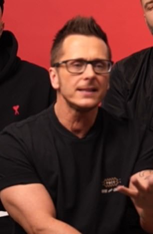 Five broke out into a row during an exclusive chat with MailOnline as they cleared up a 'silly' myth about the band that's plagued them for 26 years (pictured: Ritchie Neville)