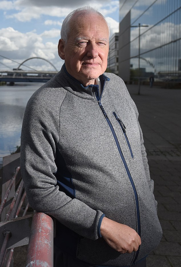 Former undercover police officer Simon McLean, 66, (pictured) told MailOnline 'organised crime has taken over'