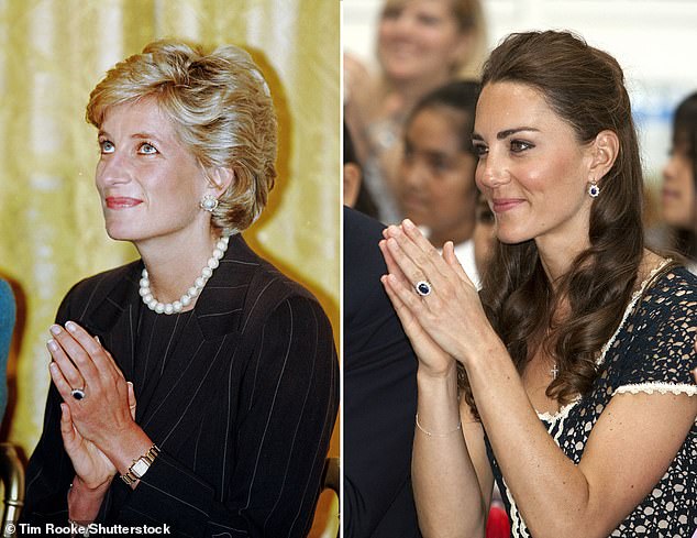 Prince William proposed to Kate Middleton in 2011 with a dazzling 12-carat sapphire ring that once belonged to his mother, Princess Diana