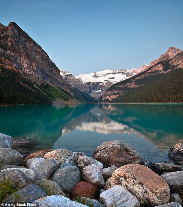 Lake Louise in Alberta, Canada, was named after Princess Louise Caroline Alberta, the fourth daughter of Queen Victoria, who became the first princess to cross the Atlantic Ocean