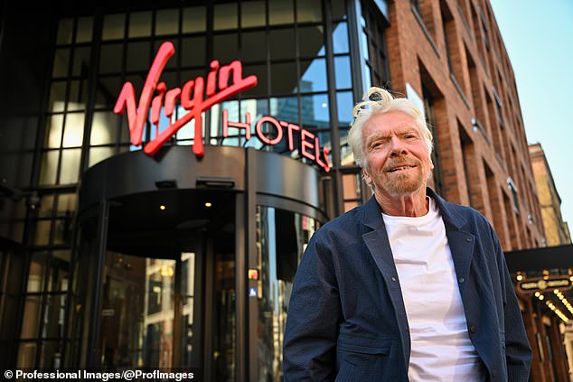 It comes after Sir Richard Branson exclusively told MailOnline Travel how Brits could benefit from going to the States now if they want a cheap holiday - due to the dollar having sunk to its lowest level in three years