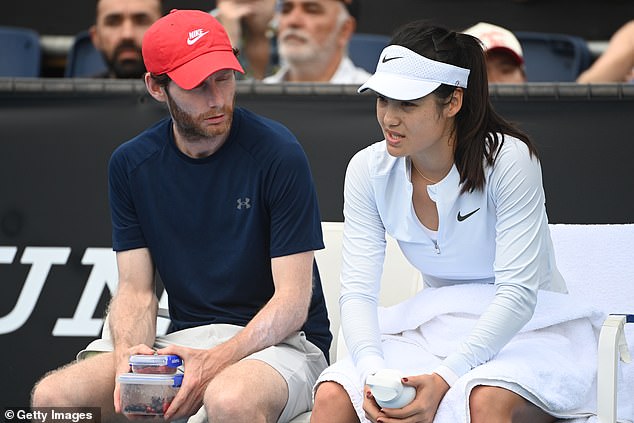 The ex-British No1's former coach Nick Cavaday was forced to step back for health reasons but returns to her camp now