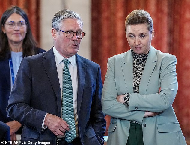 Sir Keir Starmer meeting Danish Prime Minister Mette Frederiksen last week