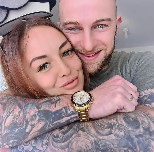 Beth Martin, pictured with husband Luke, allegedly died due to food poisoning, a report found