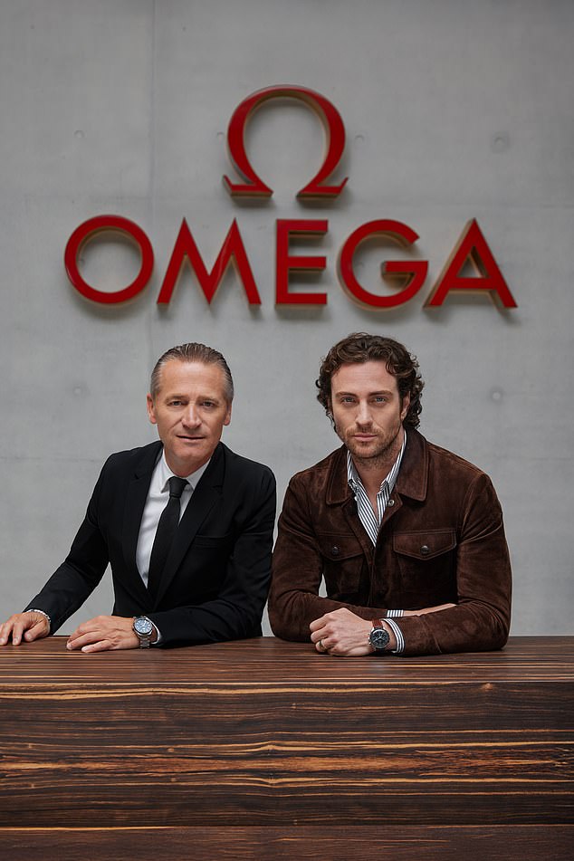 After signing the lavish new deal, the actor said: 'I have always had an appreciation for timepieces but especially for Omega'
