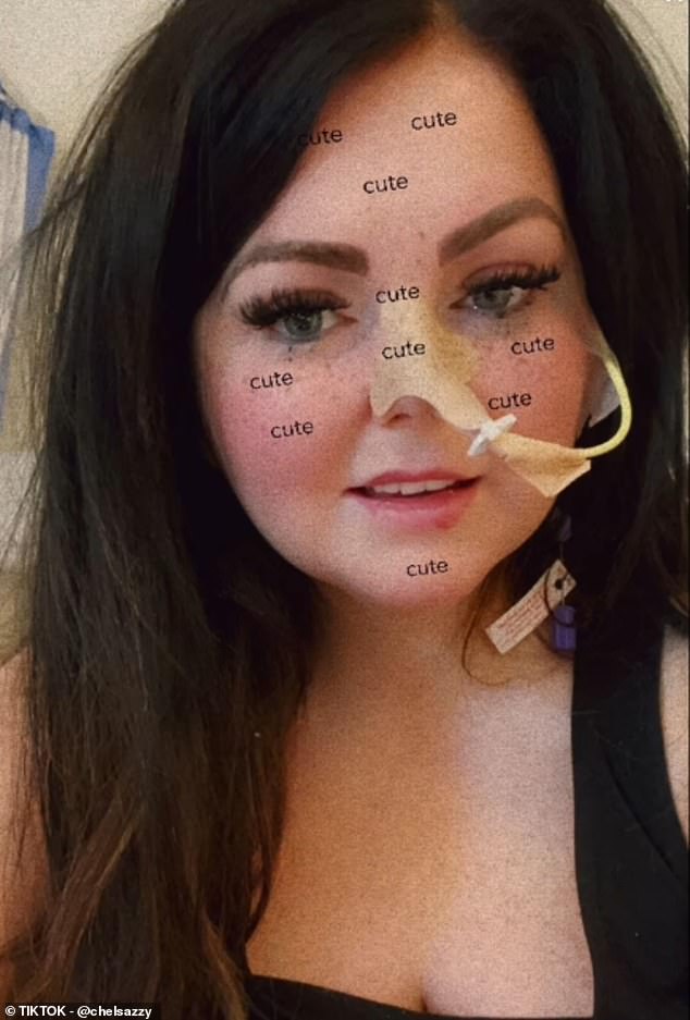 After several rounds of testing, doctors realised Chelsea had suffered from malnutrition and a thiamine deficiency resulting in an acute form of brain damage often seen in alcoholics
