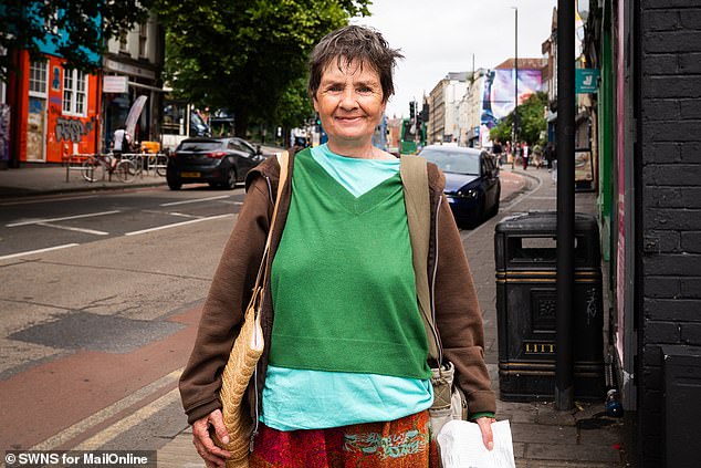 Sue Elvidge, 67, said that Bristol was unique in its acceptance of others - leading to increased self-worth among residents.
