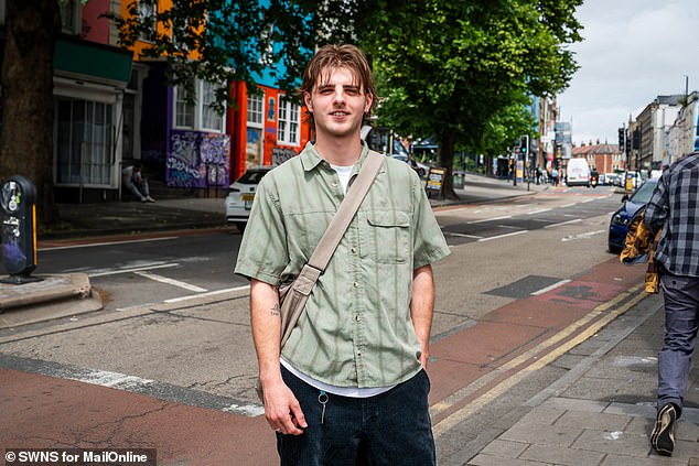 Ben Russell, who lives in Bedminster, said: 'I think generally there are a lot of happy people here'