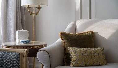 To get the princess's living room look, pair cream sofas with bold, patterned cushions