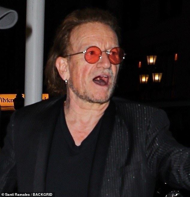 But while the wild touring days may be behind him, Bono hasn't lost his rock star swagger