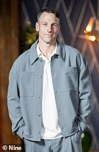 As for the grooms, Jeff Gobbels (pictured), Teejay Halkias and Eliot Donovan have been shortlisted
