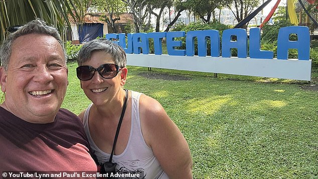 As of Sunday, the couple have visited eight destinations in Mexico, one in El Salvador and another in Guatemala, according to their checklist