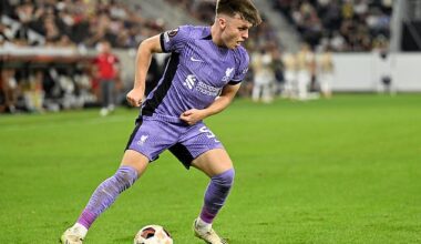 Ben Doak, 19, has made 10 first-team appearances for Liverpool, including three in Europe