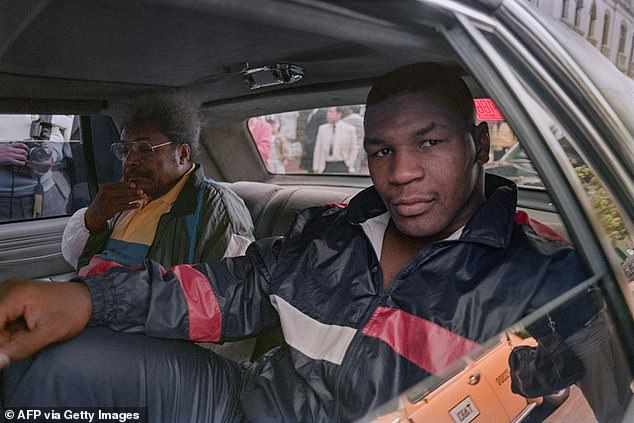 Mike Tyson and the promoter Don King take a pause of the World Boxing Council convention in Mexico City on November 1, 1988. Tyson was already among the most popular athletes alive