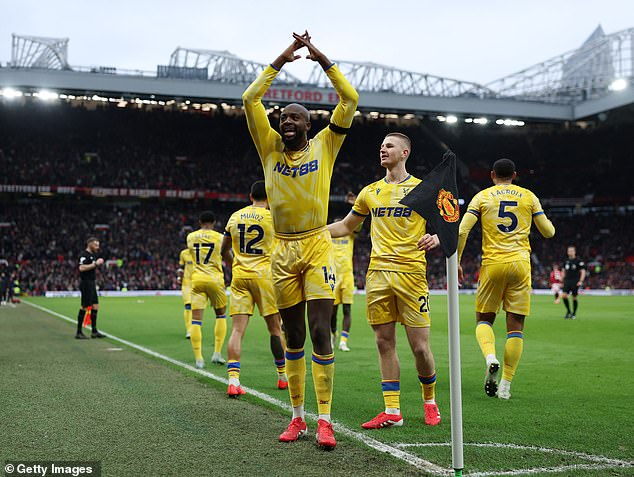 Crystal Palace Jean-Philippe Mateta, who struck twice in the Eagles' win at Old Trafford this season, has been on United's radar for some time