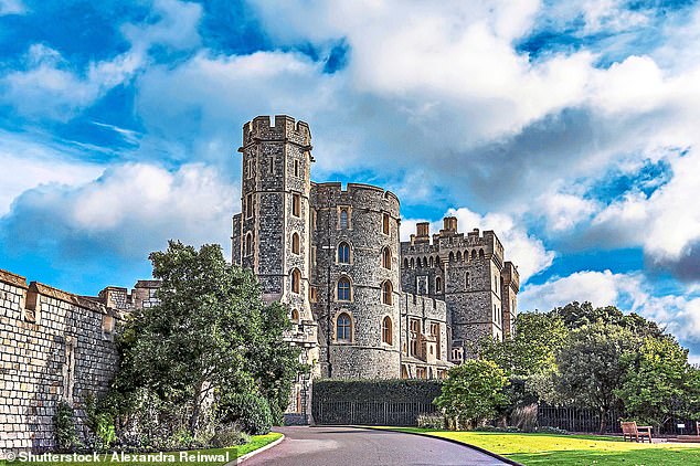A man has been arrested after allegedly intruding on the grounds of Windsor Castle (pictured)
