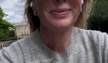 Samantha Armytage (pictured) committed a dangerous act while exploring London on Tuesday