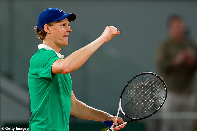 World No1 Jannik Sinner's crushed Andrey Rublev for the loss of just eight games on Monday