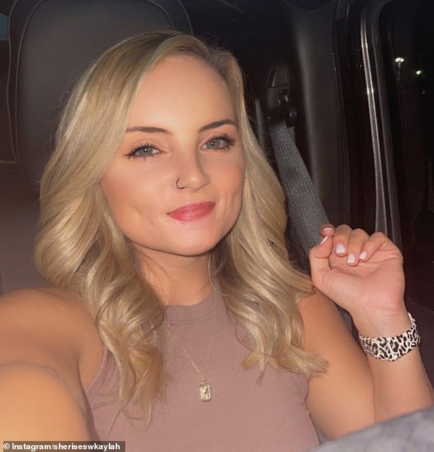 Back in 2017, on the day of her horrendous attack, Hayes underwent emergency plastic surgery but doctors were unable to attach her lip. Pictured recently on Instagram