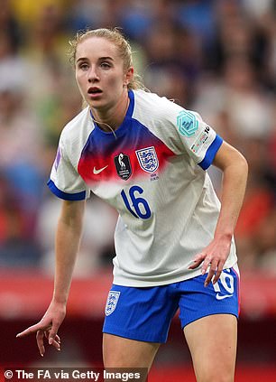 Missy-Bo Kearns made her debut off the bench against Spain on Tuesday