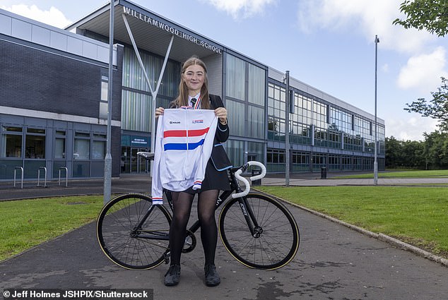 East Renfrewshire schoolgirl Erin Boothman impressed at last year's Junior Track World Championships