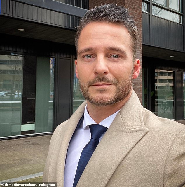 Dutch sleep scientist Merijn van de Laar (pictured) believes getting the best night's sleep involves going back tens of thousands of years