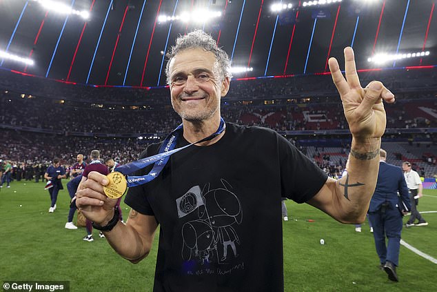PSG's boss Luis Enrique was snubbed by England and leading Premier League clubs