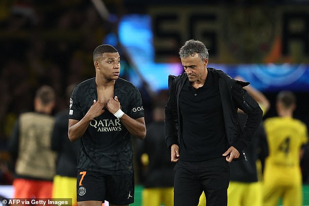 Luis Enrique decided PSG would become a better team by selling Kylian Mbappe to Real Madrid