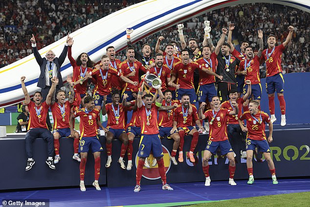 PSG boss Enrique had laid the foundations for Spain's triumph at Euro 2024 last summer