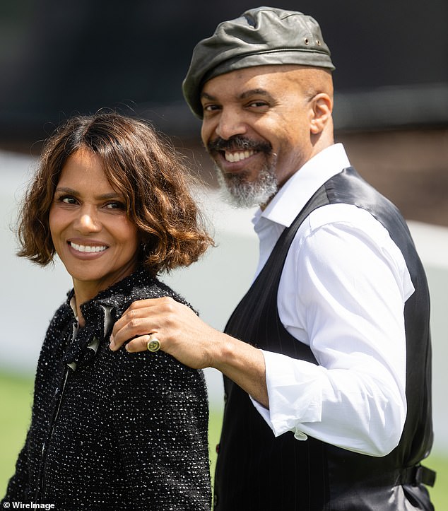 The 58-year-old actress shared during Jenna & Friends on the Today show that she is very serious with her 55-year-old boyfriend Van Hunt; seen on May 13