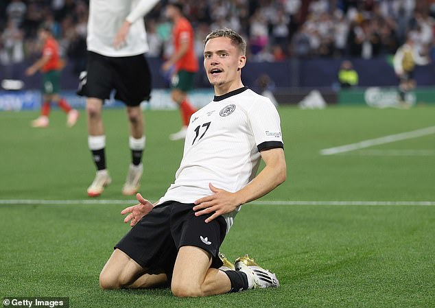 Wirtz is close to joining Liverpool in a deal that could be worth up to an eventual £120million