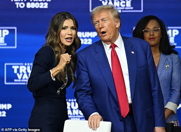 Secretary of Homeland Security Kristi Noem was among Trump's inner circle who was consulted on the travel ban
