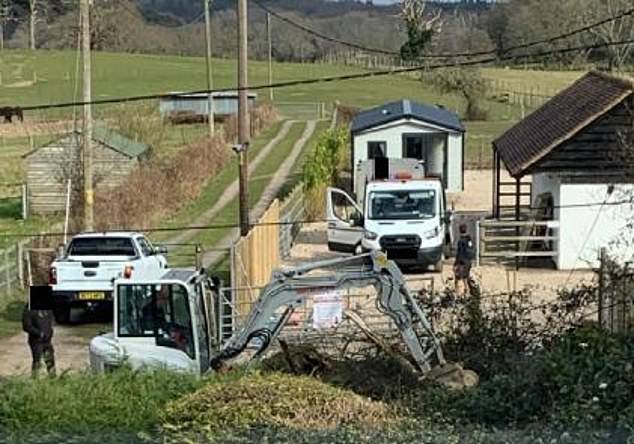 HAMPSHIRE: Villagers are now up in arms at the unauthorised development- but travellers living there say they only want a place to live