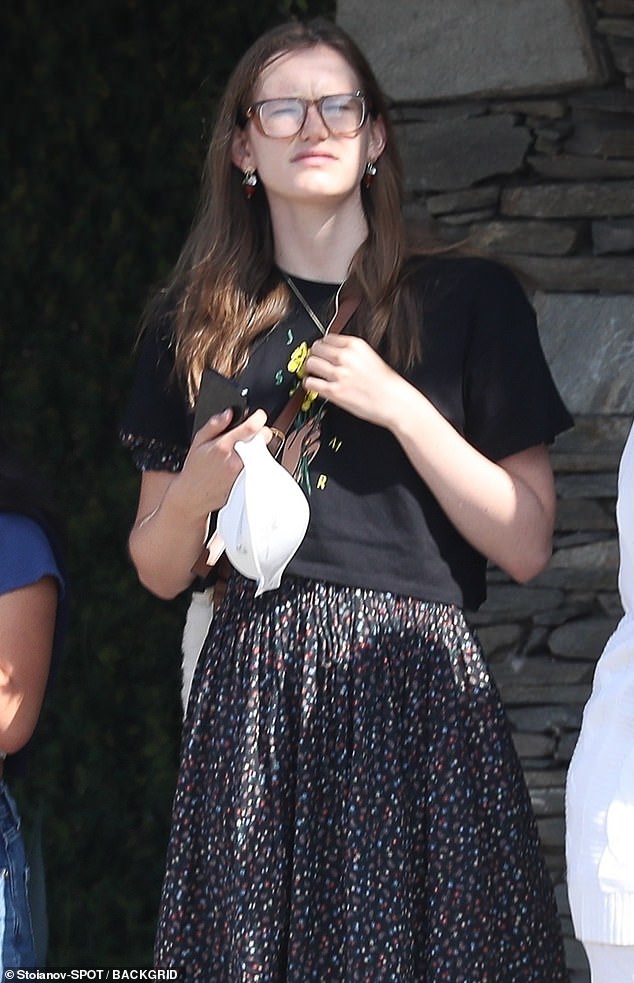 Violet Affleck was enjoying some down time in the Brentwood neighborhood of Los Angeles on Wednesday. The daughter of actors Jennifer Garner and Ben Affleck is on her summer break from Yale University where she just completed her freshman year
