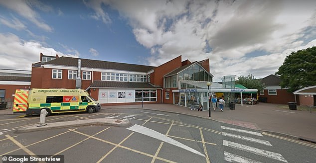 Chesterfield Royal Hospital, pictured, initally diagnosed Kanisha with pancreatitis when she first visited doctors in December, complaining of gallstones