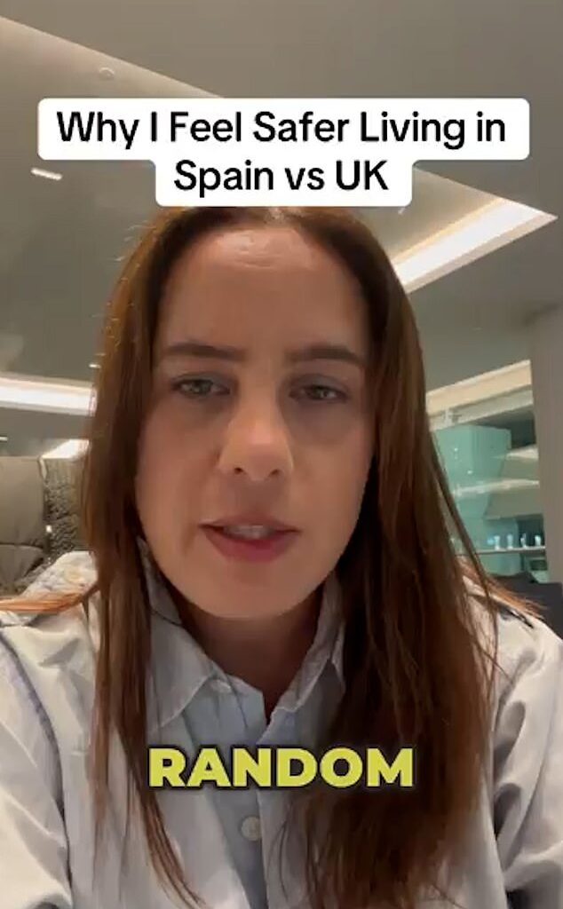British expat Carley Chaplin who now lives in Spain has revealed she feels safer in her adopted country than her homeland - and her reason why puts the UK in the shade