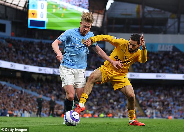 Angers negotiated a 50 per cent sell-on clause but that will be bought out by Wolves for £9.7m