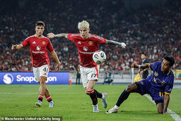 Man United could have extra funds to spend in the window if academy graduate Alejandro Garnacho departs