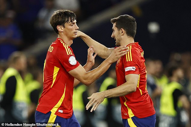 The substitution of Dani Vivian (right) for Robin Le Normand helped punters win half a million