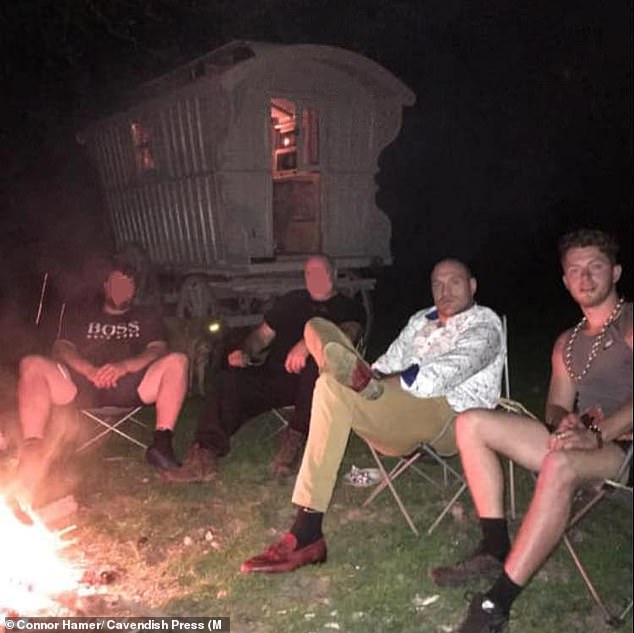 Connor Hamer a friend of boxing champion Tyson Fury (pictured with Tyson Fury)