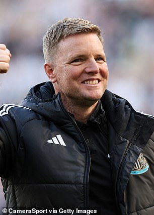 Eddie Howe is keen to bolster his Newcastle squad after qualifying for the Champions League
