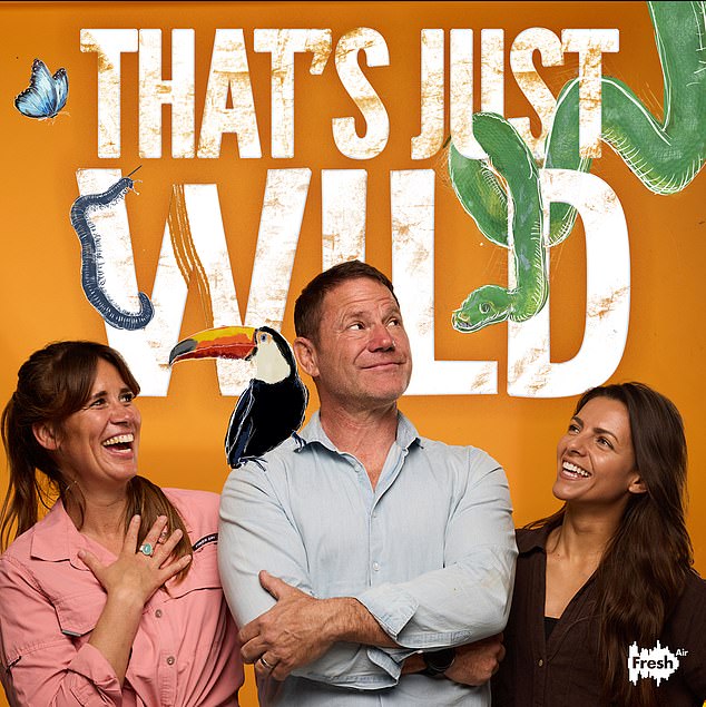 He's just launched his new podcast That's Just Wild, which went straight to the top of the science podcast chart, and is preparing for his first big arena tour this October