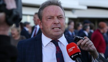The racing community has been rocked by the sudden death of trainer Robbie Laing