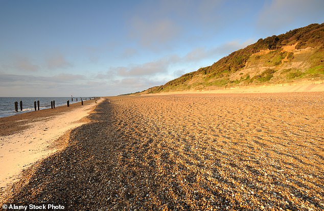 Furious locals in Corton claim a nearby beach, pictured, has been taken over by gay nudist men having sex in public