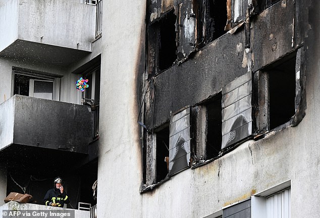The fire is believed to have been caused by an e-bike which was being stored on the 4th floor