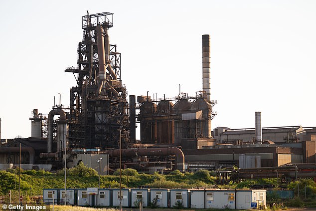 He will accuse Labour of having 'betrayed Wales's great heritage' after the plant (above), once one of the world's largest, closed its last blast furnace last October
