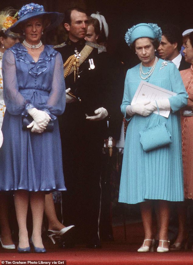 Diana with the Queen outside St Paul's Cathedral. After the wedding, Diana said she  didn't speak to her mother for three to four years